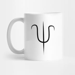 Minimal Trident Design Mug